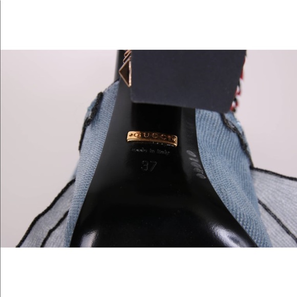 Gucci Owen Ruffle heels. NIB - Picture 6 of 7